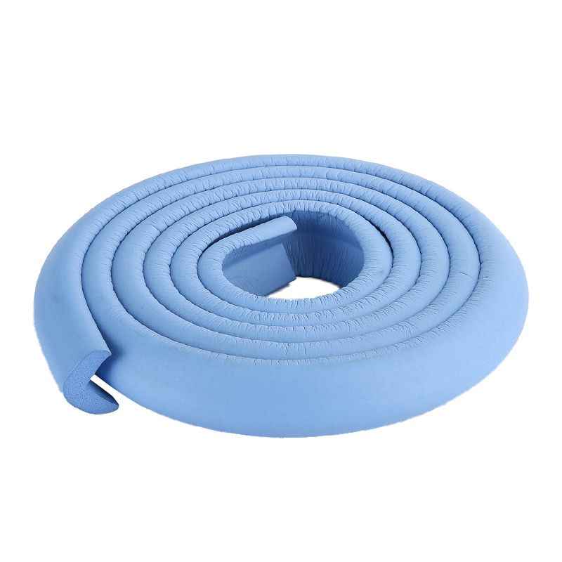 Мягкая защита на края мебели и углы Protective Stripe Beideli, 200х5х1 см, голубой