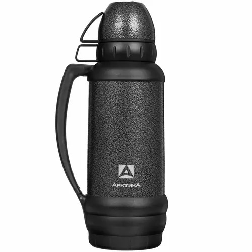 

Ark-109-1800М чёрный Термос с узким горлом нео-классический 1,8 Литр Арктика