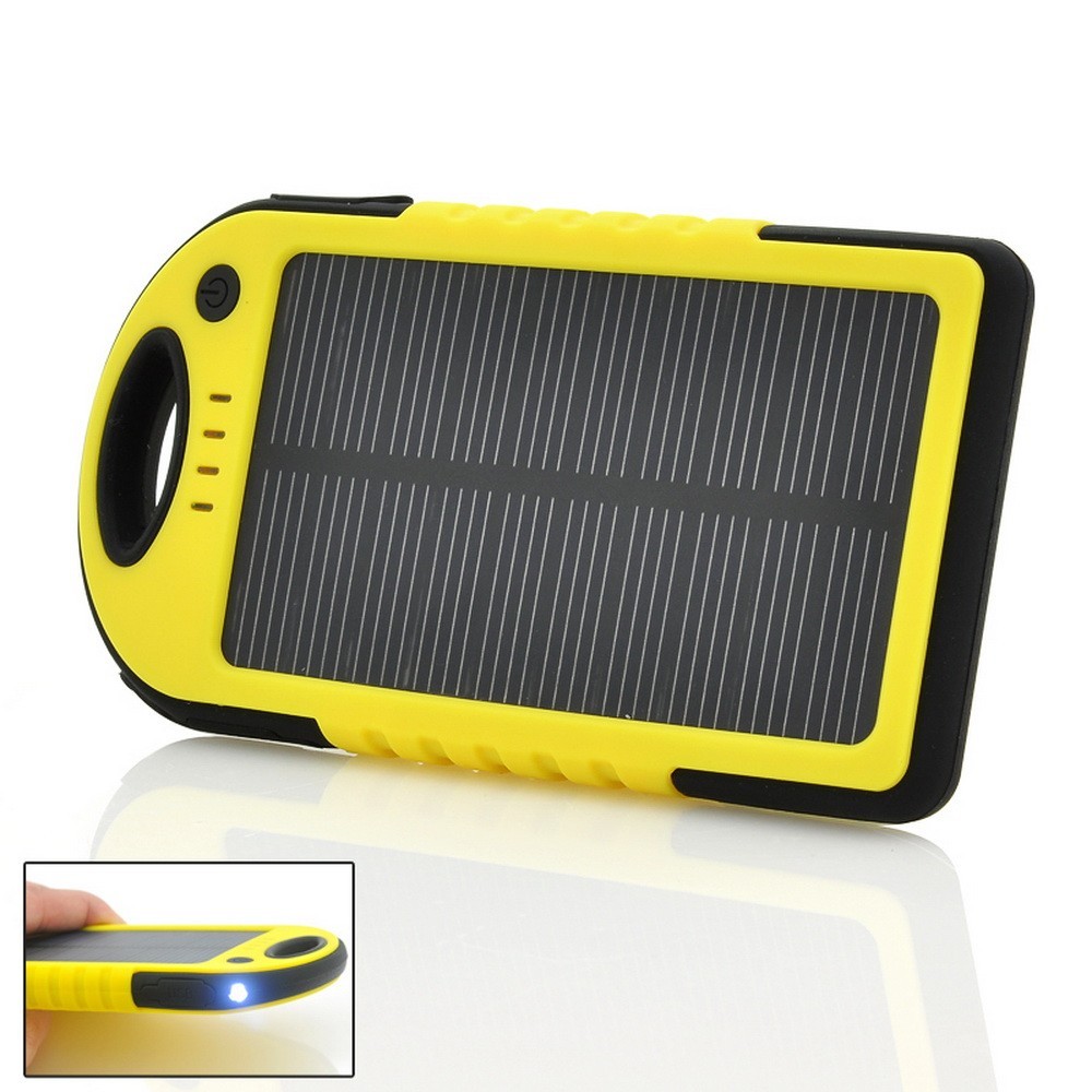 Solar Power Bank 5000 mAh - аккумулятор на солнечной батарее от MELEON