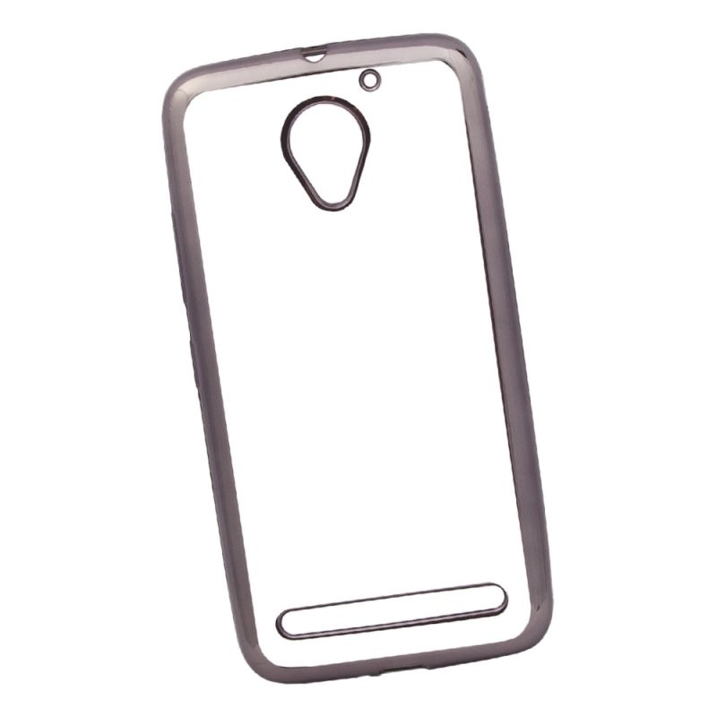 

Силиконовый чехол «LP» для Lenovo C2 TPU (прозрачный с черной хром рамкой)