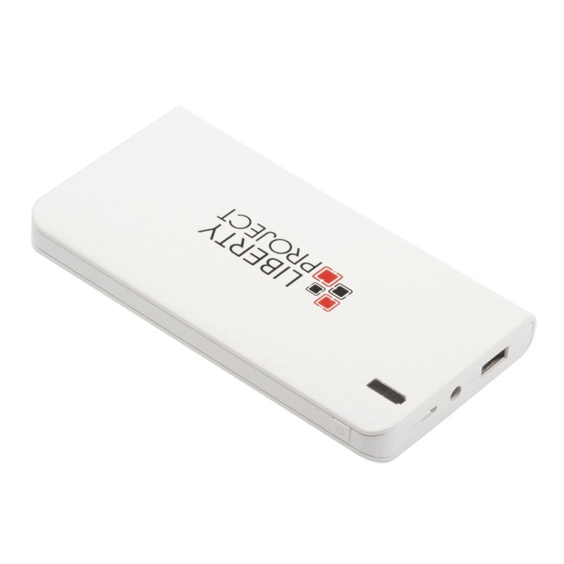 

Внешний АКБ «LP» 8000 мАч Li-Pol USB выход 2,1А (белый)