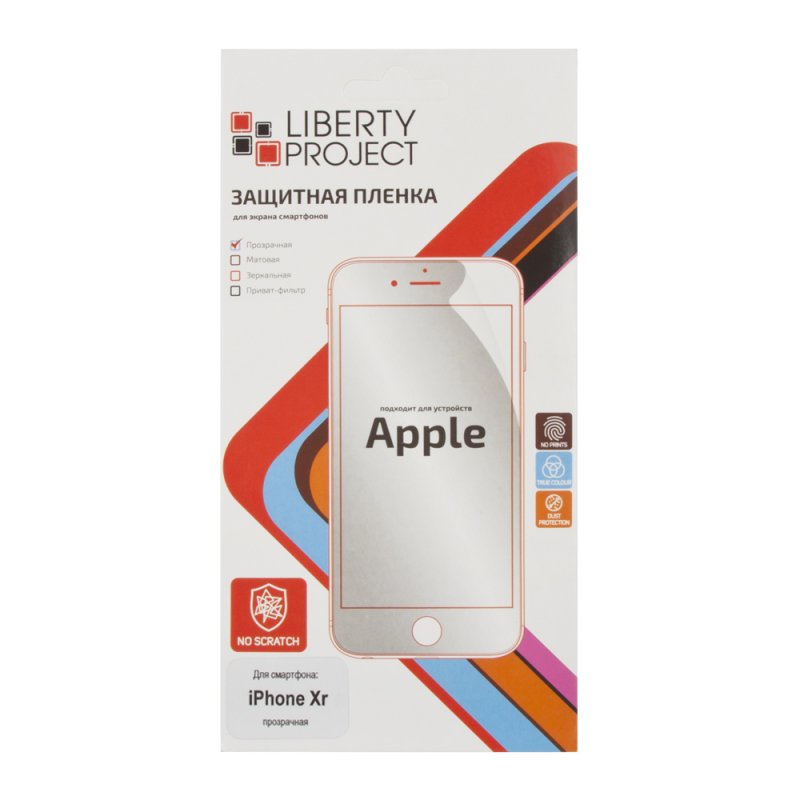 

Защитная пленка «LP» для iPhone Xr (прозрачная)