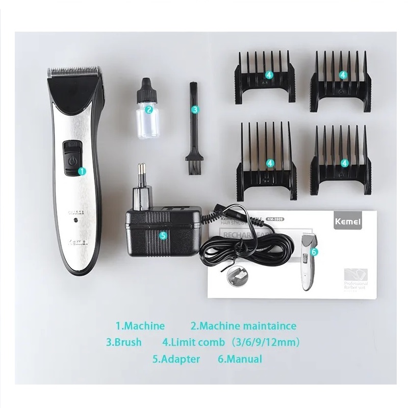 Машинка для стрижки Kemei KM-3909