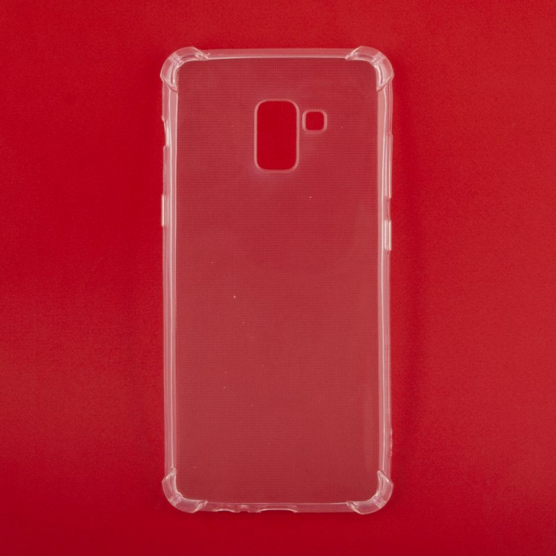

Силиконовый чехол «LP» для Samsung A8+ SM-A730 ударопрочный TPU Armor Case (прозрачный) европакет