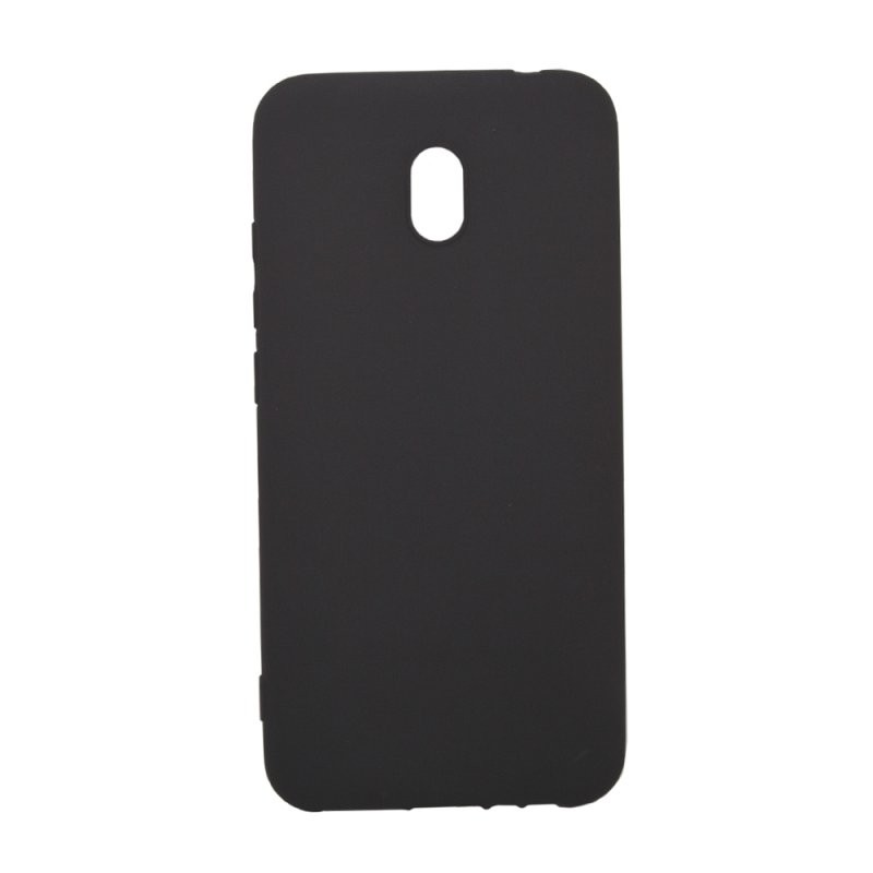 

Силиконовый чехол «LP» для Xiaomi Redmi 8A TPU (черный непрозрачный) европакет