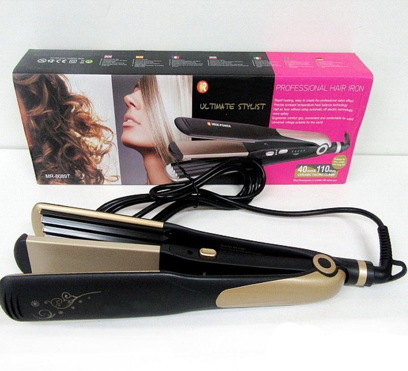 

Эл щипцы Masima CR-8089Т 2в1 регулировка температуры