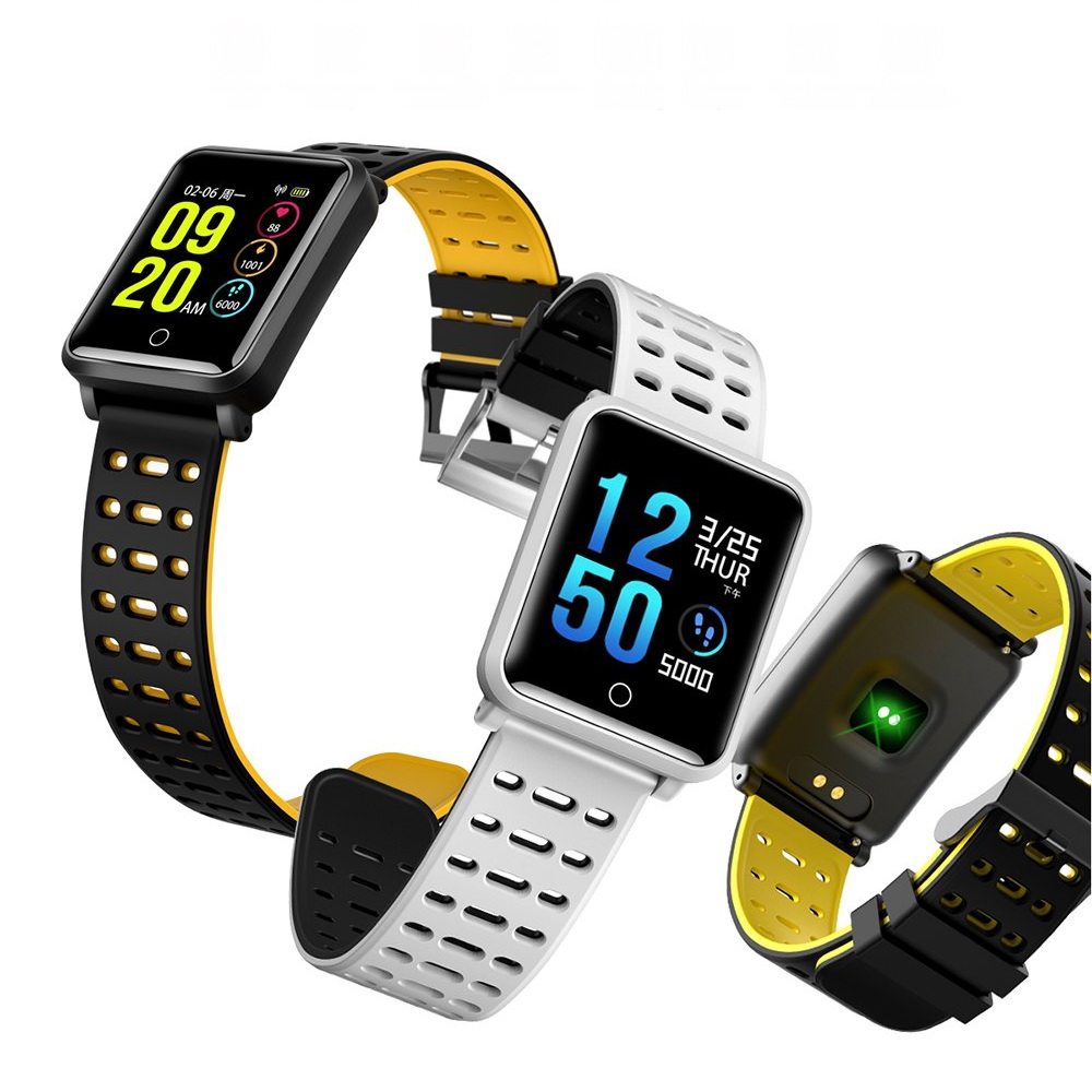 Умные часы Smart Watch N88, цвет в ассортименте, Оранжевый