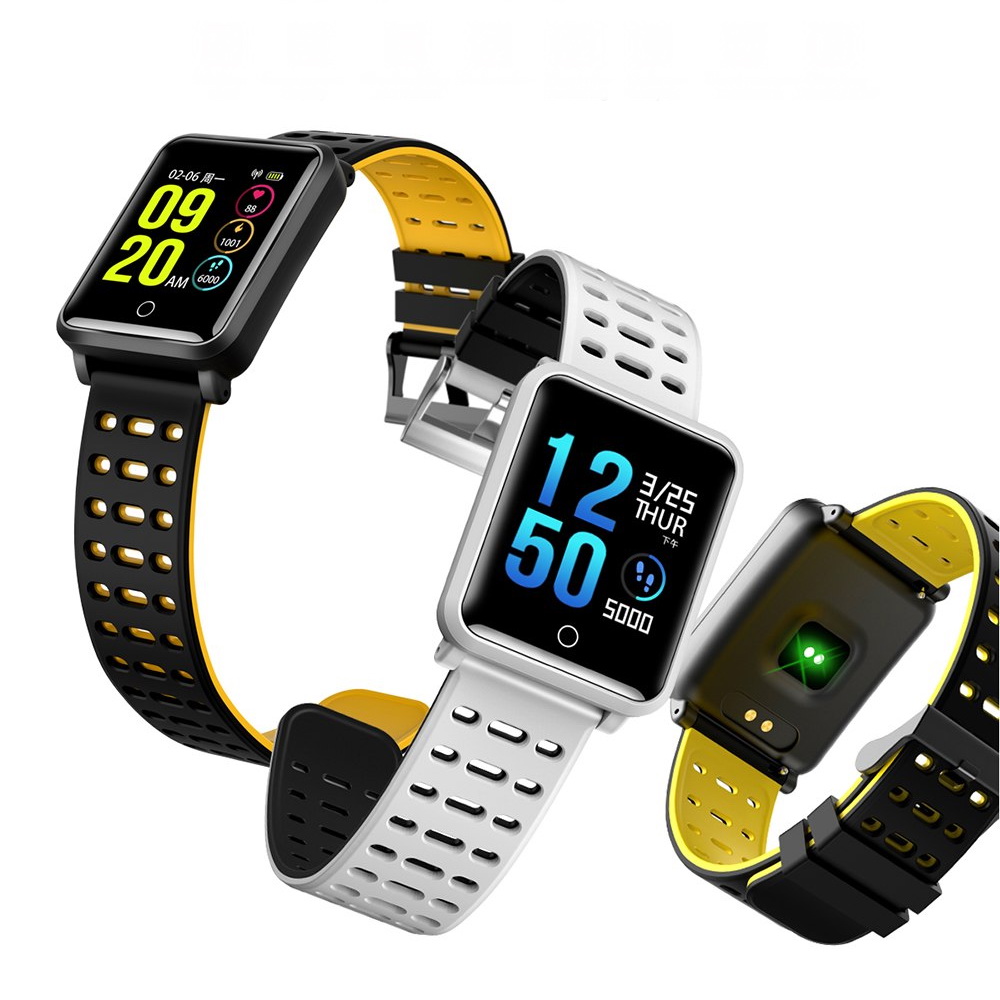 фото Умные часы smart watch n88, цвет в ассортименте, оранжевый