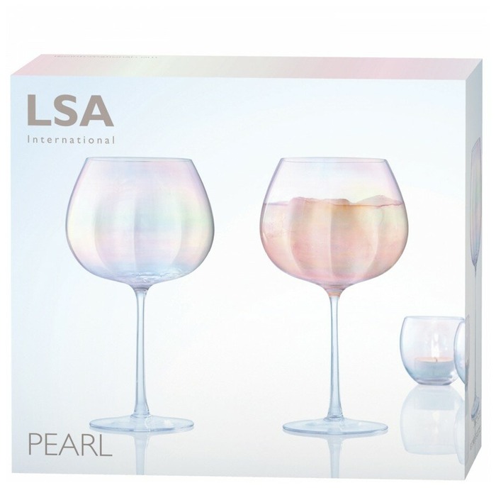 Набор бокалов LSA Pearl Balloon Goblet PE24 2 шт. 650 мл бесцветный