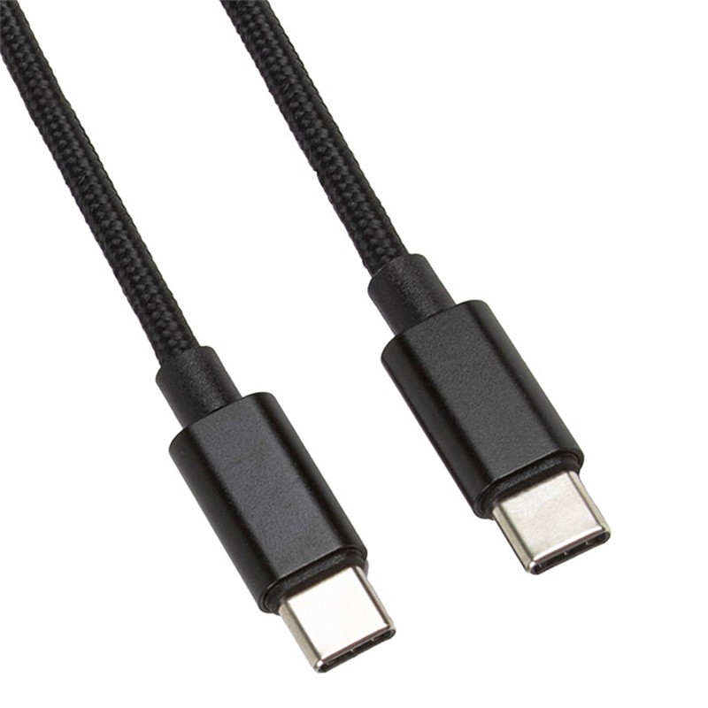 

USB-C кабель «LP» USB Type-C Power Delivery 18W в текстильной оплетке (черный/коробка)