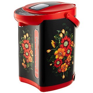 

Термопот DЕLTA DL-3035 Русские мотивы 4,5 л черный: 1000 Вт (6)