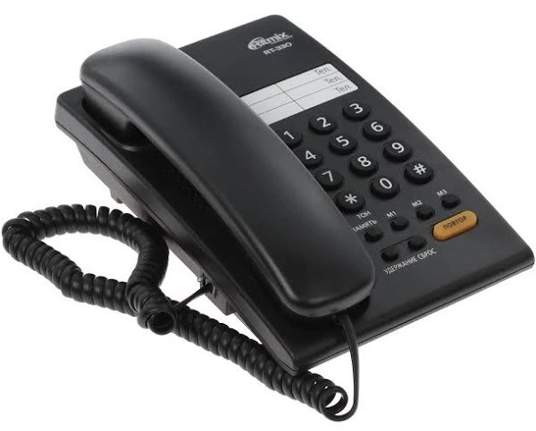 

Телефон Ritmix RT-330 черный