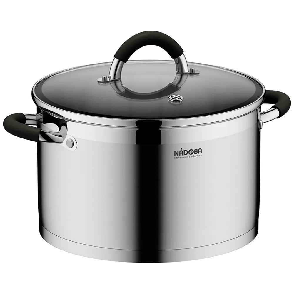 фото Набор посуды nadoba olina 726419 8 пр. серебристый/черный