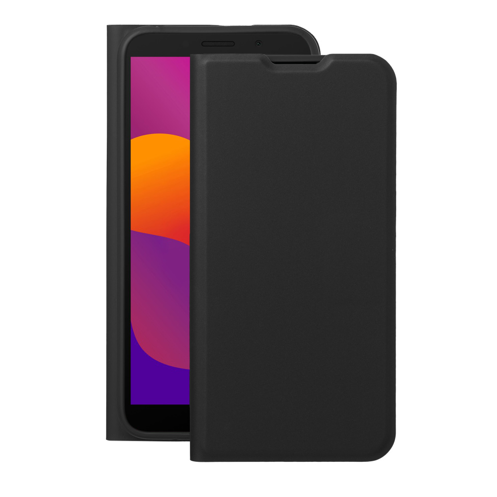 фото Чехол book cover silk pro для honor 9s/huawei y5p (2020), черный, deppa 87612