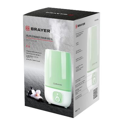 Купить Ультразвуковой увлажнитель Brayer BR4700BL, 4 л, 25 м, ( 40-80%), 13 ч., регулировка интенсивности