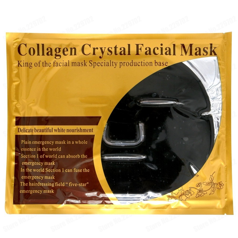 

Коллагеновая маска Collagen Crystal Facial Mask (Black)