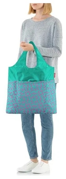 фото Сумка складная mini maxi shopper plus signature spectra green