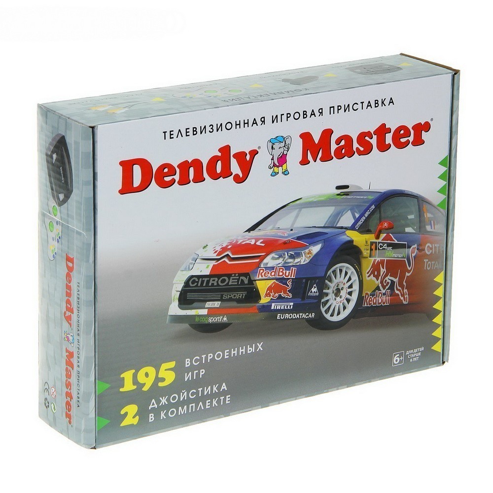Игровая приставка Dendy Master, + 195 игр Игровая приставка Dendy Master, + 195 игр