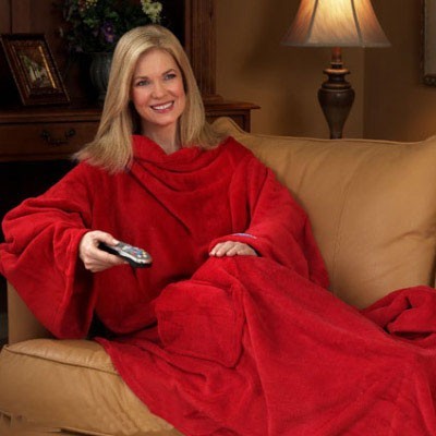 

Плед с рукавами Snuggie (Снагги), Красный