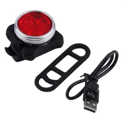 Универсальный фонарь для велосипеда LED Light Combo Zecto Drive HJ-030, USB, красный от MELEON