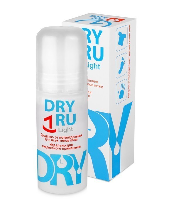 Dry RU Light - средство от потоотделения для всех типов кожи, 50 мл от MELEON