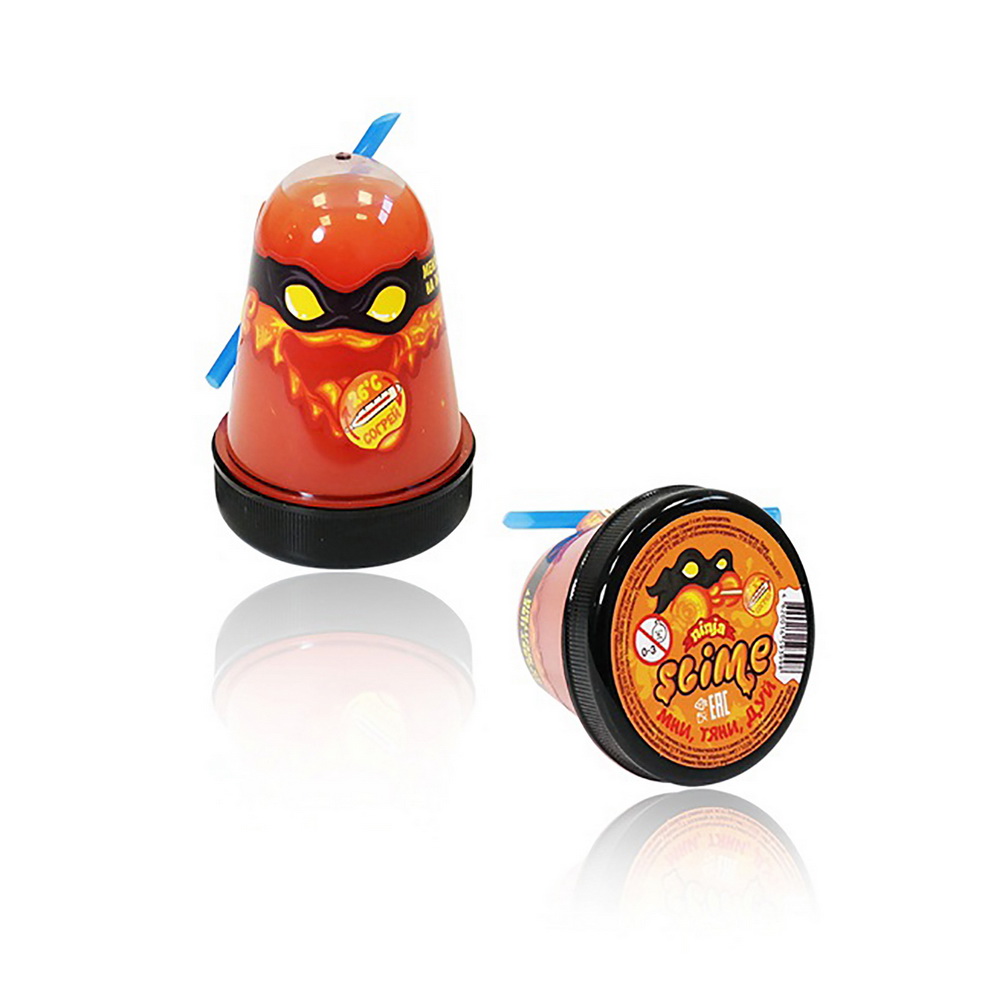 

Лизун Slime Ninja, меняет цвет, 130 г, жёлтый