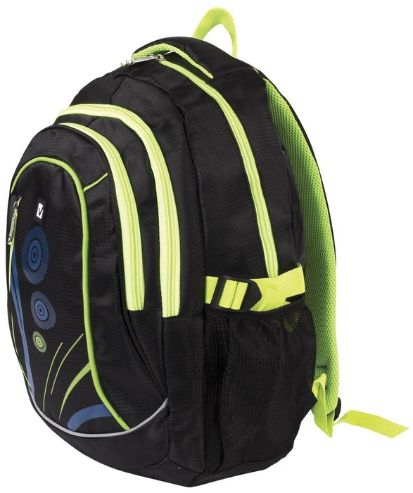 

BRAUBERG Рюкзак Неон (225520), черный