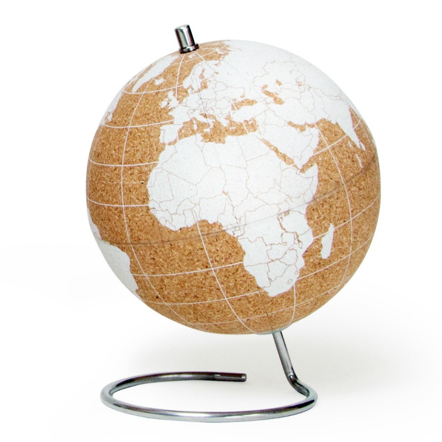 

Глобус Cork Globe, белый, 14 см