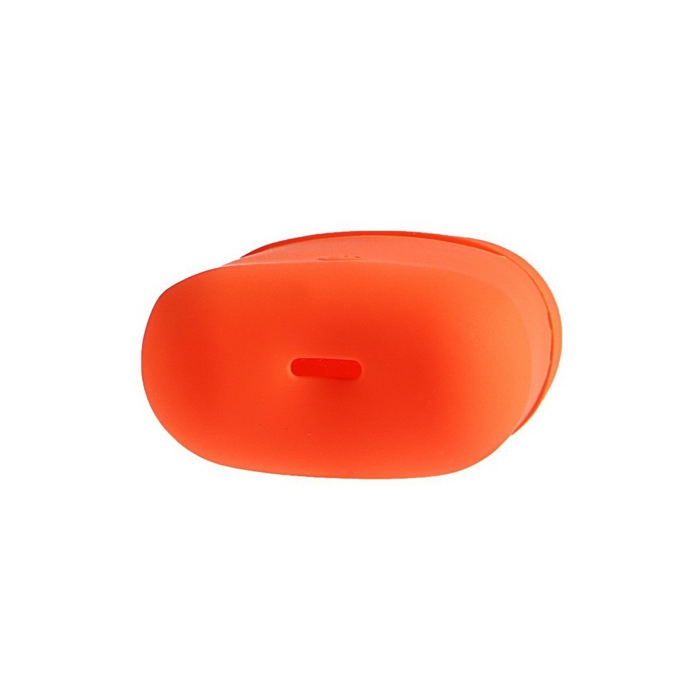 Чехол Soft touch для кейса Apple AirPods, оранжевый от MELEON