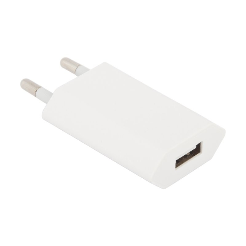 

СЗУ «LP» с USB выходом 1А (белый/коробка)