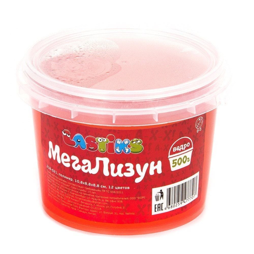

Мегализун, ведро 500 г, полимер, 10,8x8,8x8,8 см, цвет микс