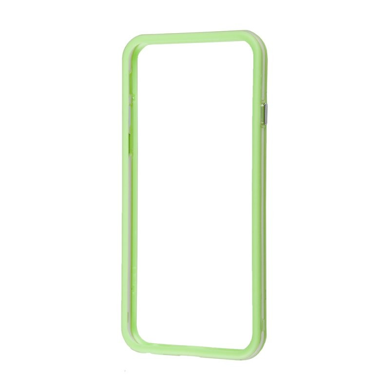 

Чехол/накладка «LP» Bumpers для iPhone 6/6s (зеленый/прозрачный) блистер