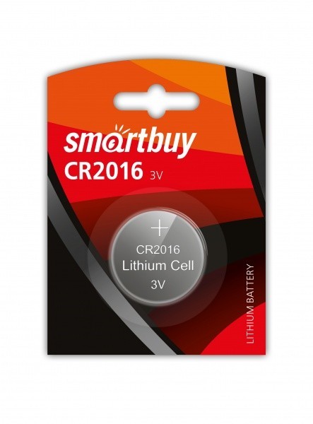 Батарейка SmartBuy CR2016, 1 шт. от MELEON