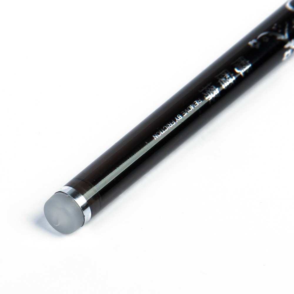 Ручка гелевая - Пиши-Стирай, 0,5мм, тонированный корпус, Черный от MELEON