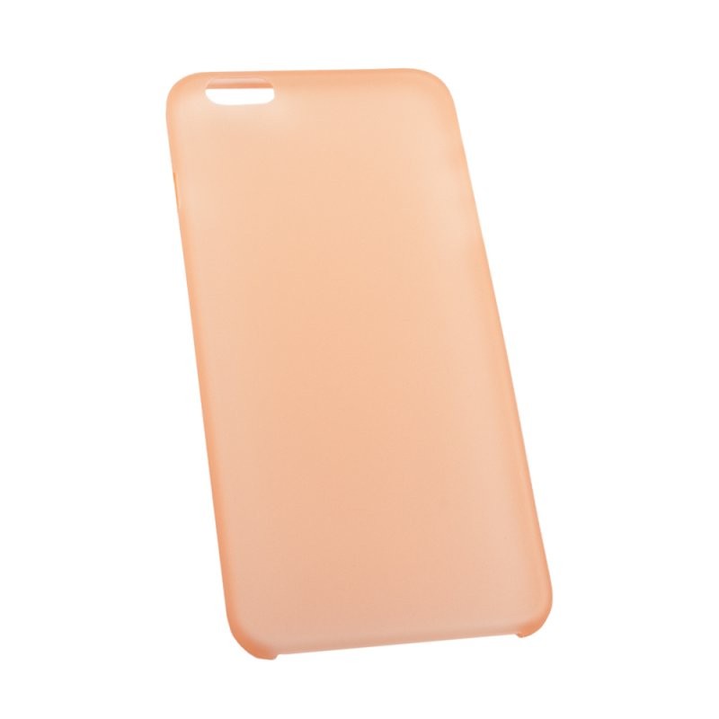 

Защитная крышка «LP» для iPhone 6/6s Plus 0,4 мм (оранжевая матовая) коробка