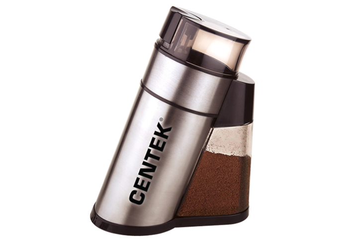 

Кофемолка Centek CT-1359 сталь,250 Вт, вместимость - 70 г