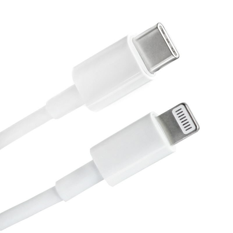 

USB-C кабель «LP» для Apple Lightning 8 pin Power Delivery 18W (белый/коробка)