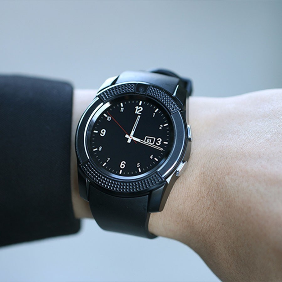 фото Смарт-часы smart watch v8, черный
