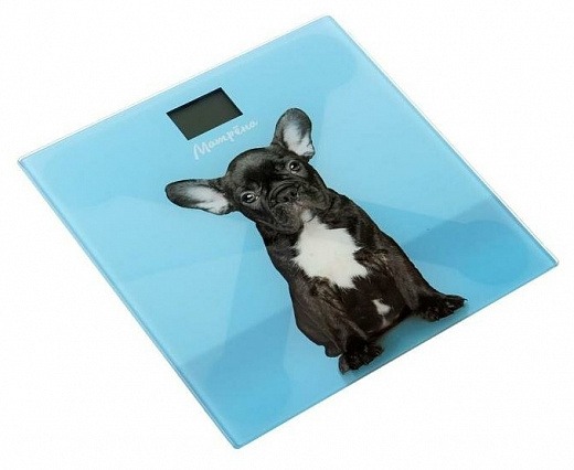 фото Весы напольные «матрёна» ма-090, электронные, до 180 кг, рисунок «собака»
