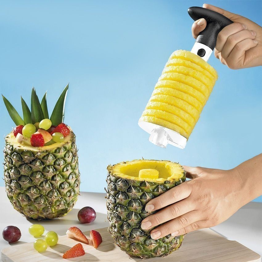 

Спиральный нож для ананаса, арбуза