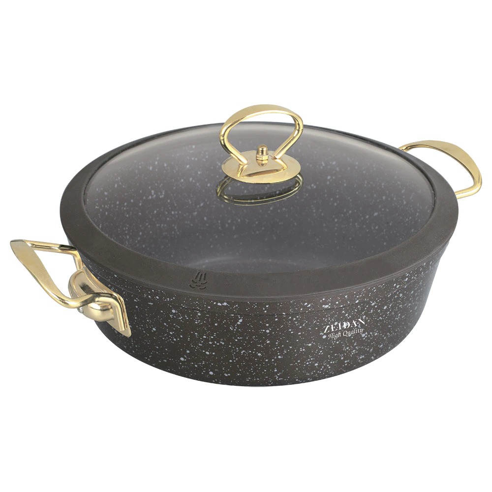 

Жаровня Zeidan Z-501012 Espre (GRANITE-PFLUON) объем 4,6 л. диам 28см