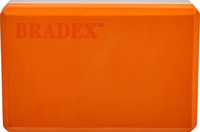 

Блок для йоги Bradex SF 0731, оранжевый
