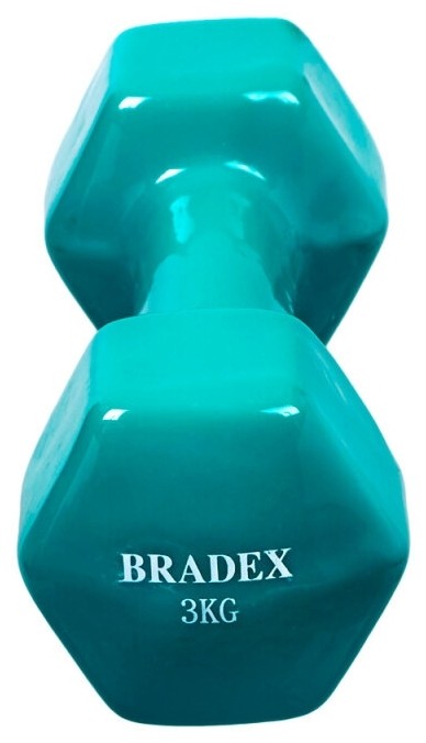 Гантель неразборная BRADEX SF 0536 3 кг голубой от MELEON