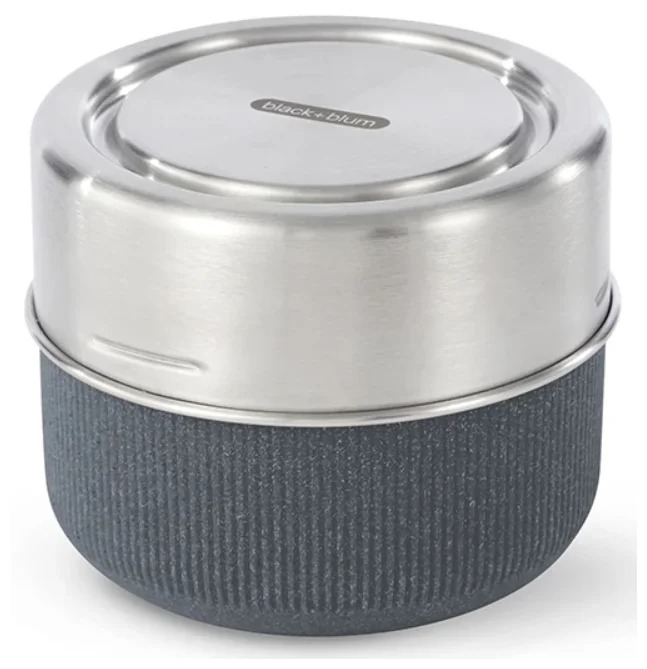 

Black + blum Ланч-бокс Glass Lunch Pot Large, 12x12 см, slate