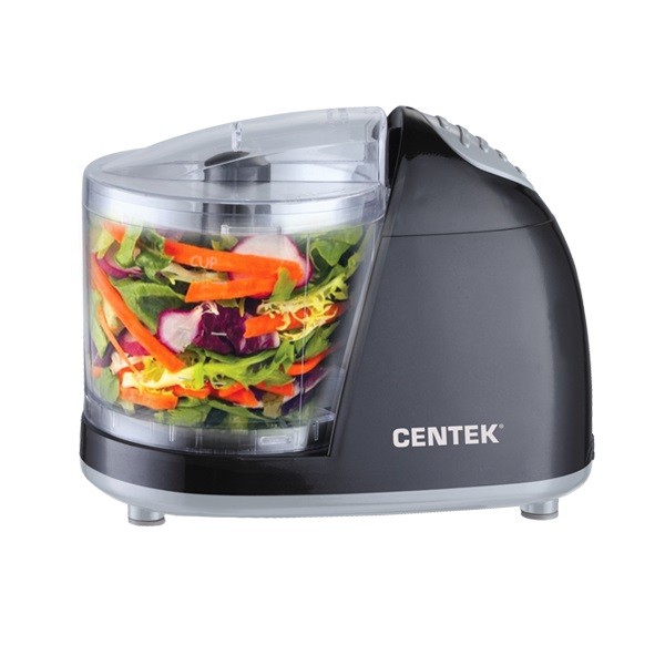 Чоппер Centek CT-1390 BLACK (черн) 300Вт, стакан 350 мл