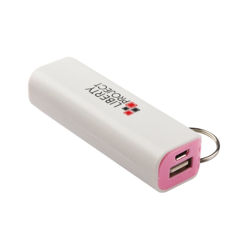 

Внешний АКБ «LP» 2600 мАч Li-ion USB выход 1А (белый с розовым/коробка)