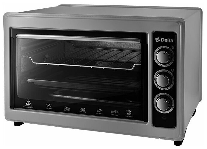 

Мини-печь DELTA D-0124 серый