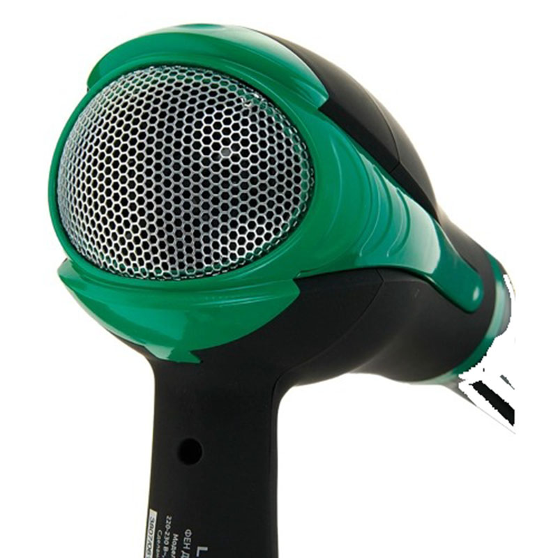 Фен Lira LR 0702 черныйзеленый