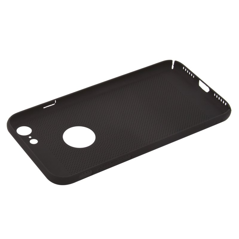 фото Защитная крышка «lp» для iphone 7 «сетка» soft touch (черная) европакет