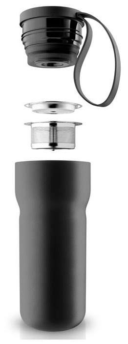 фото Термокружка eva solo nordic kitchen с фильтром, 0.35 л черный